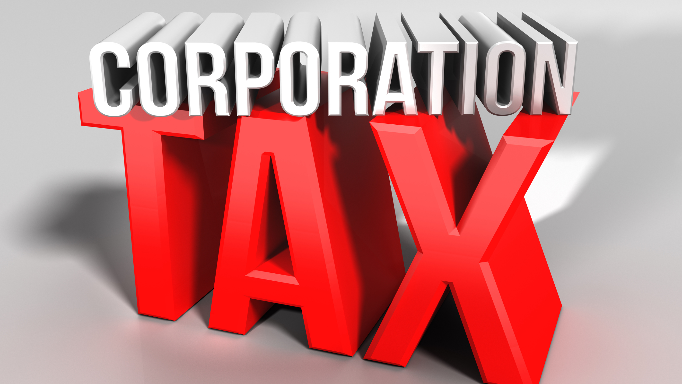 Picture of words that say corporation tax, SCorp, CCorp, the differences between both