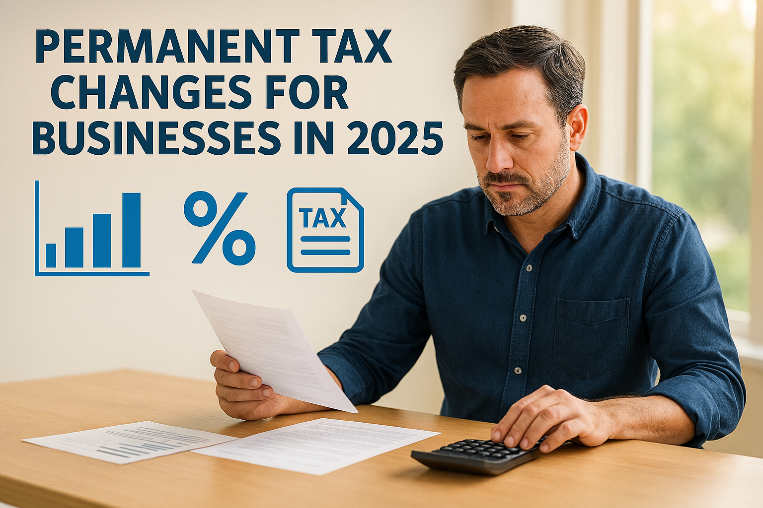 7 Permanent Tax Changes for Small Business